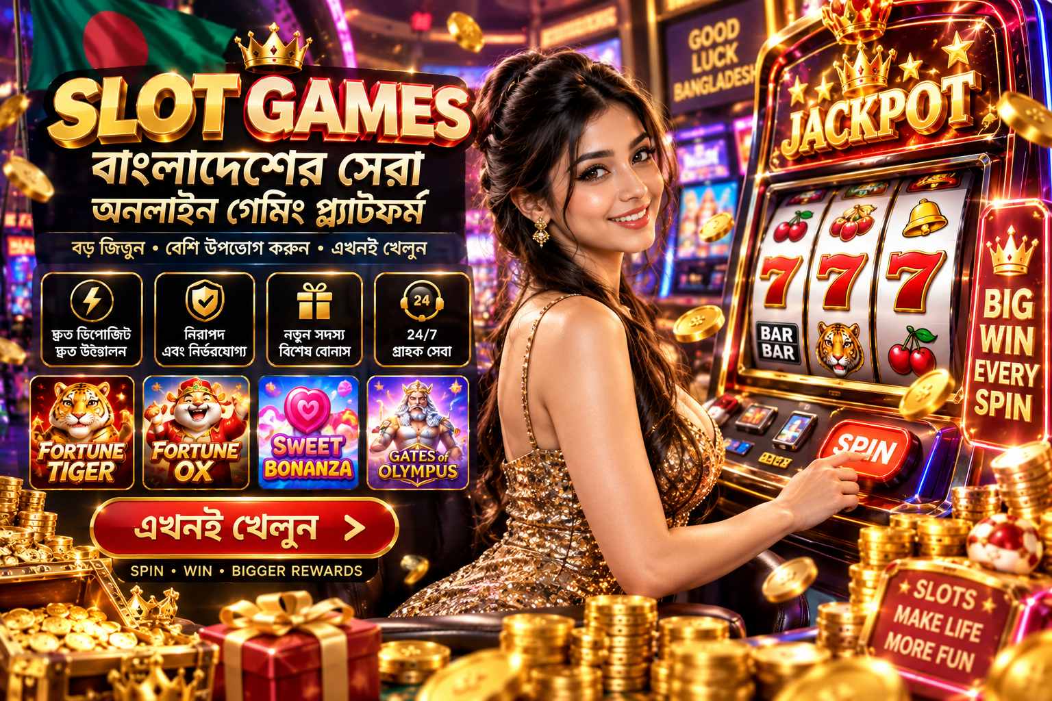 be999 Free Bet — a bright welcome-bonus coin effect with confetti